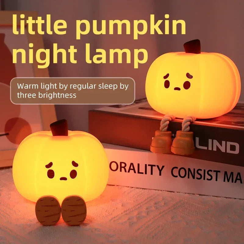 SpookyGlow Pumpkin LED Night Light